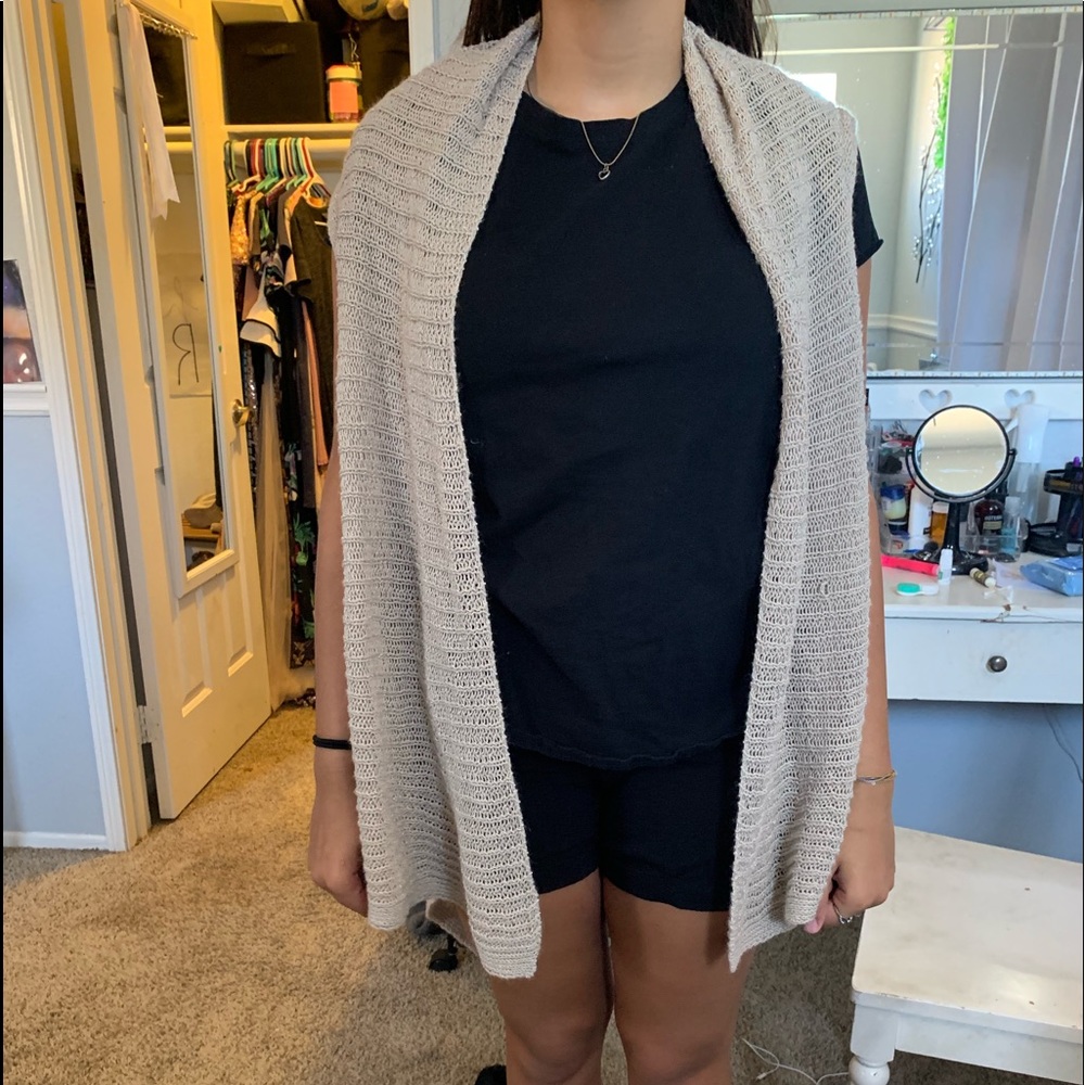 Beige cover-up